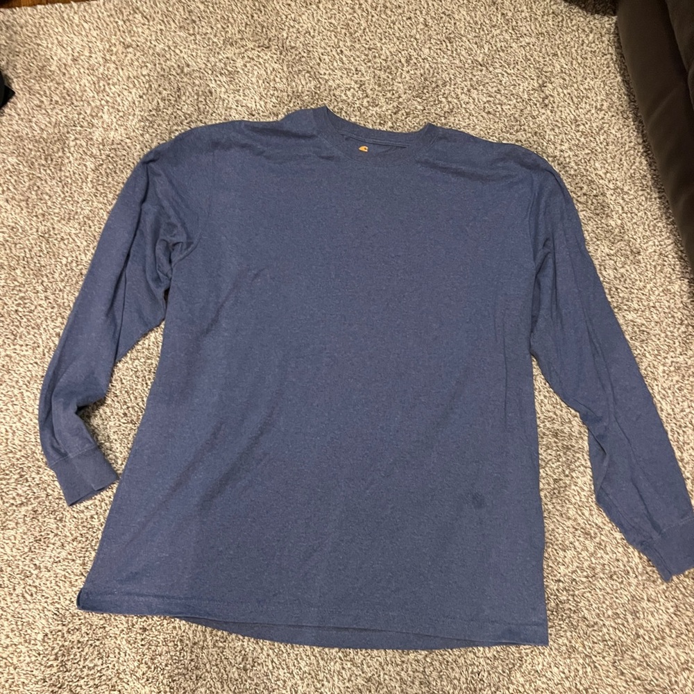 Carhartt Navy Original Fit Tee long sleeve XL